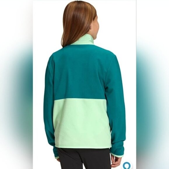 The North Face sz XL 14-16 Teen Glacier Half Zip Pullover - Picture 2 of 10
